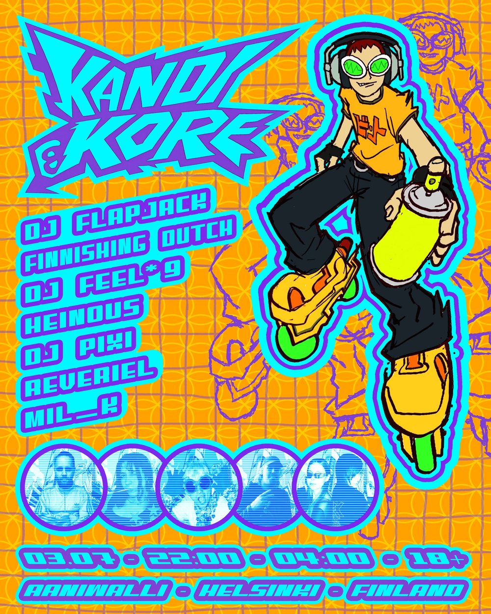 kandikore presents flapjack the kandikid (US)
