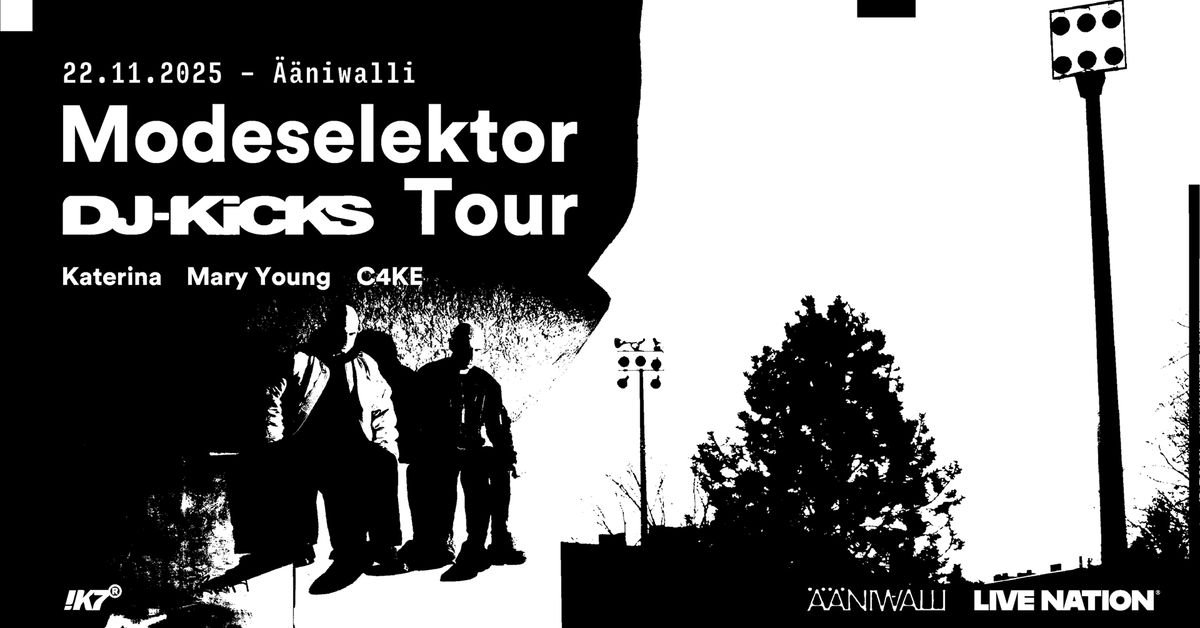 Modeselektor – DJ Kicks Tour (DE)