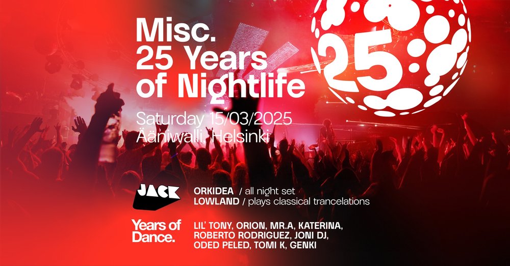 Misc. 25 Years of Nightlife