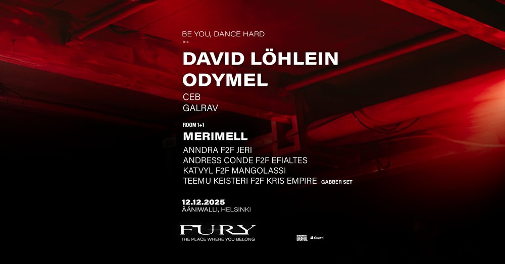 Fury: DAVID LÖHLEIN (DE), ODYMEL (CH), MERIMELL (EE)