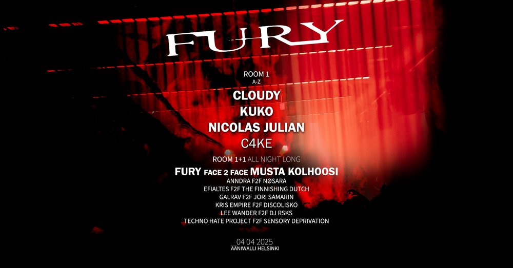 FURY: CLOUDY, KUKO, NICOLAS JULIAN (DE)