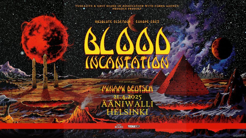 BLOOD INCANTATION (US), SPECIAL GUESTS: MINAMI DEUTSCH