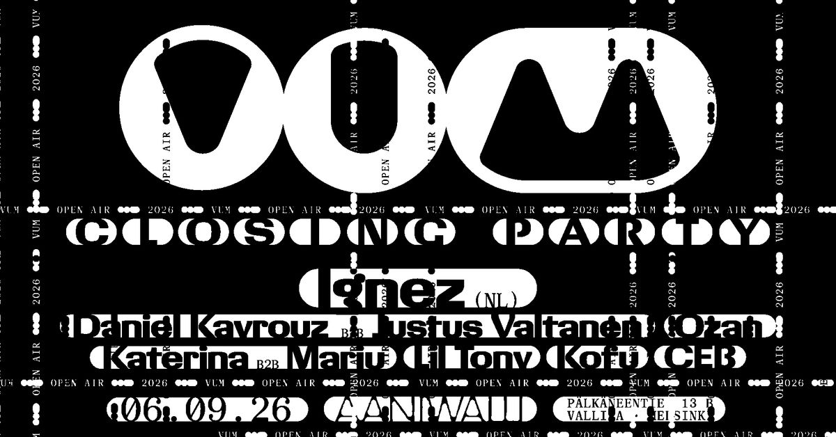 VUM Open Air 2026 Closing Party