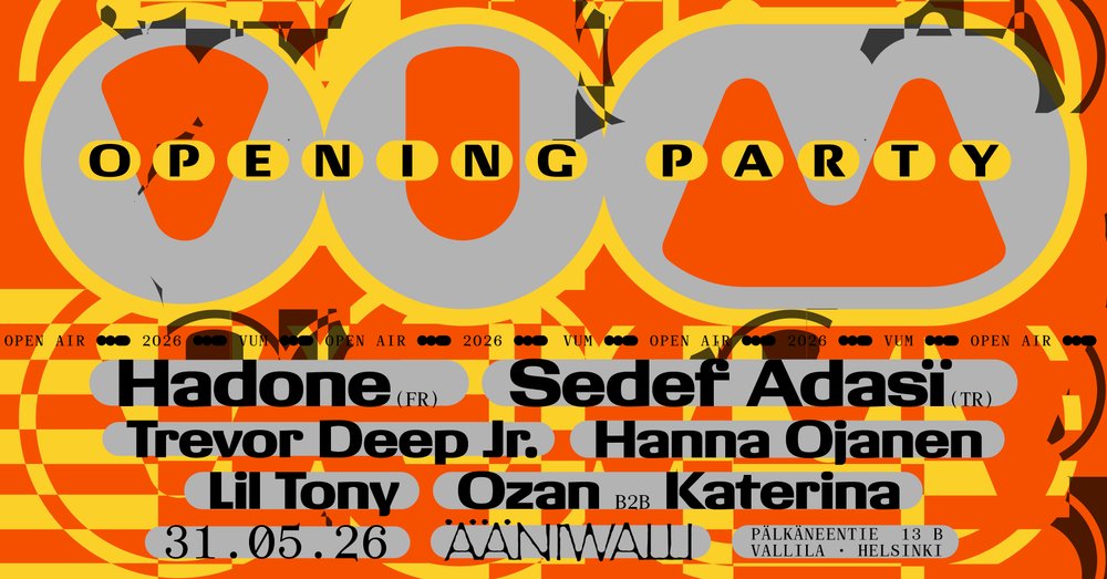VUM Open Air 2026 Opening Party