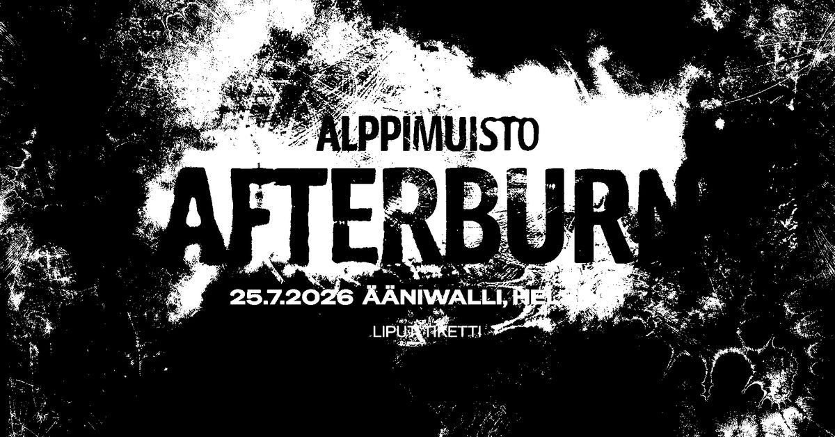 ALPPIMUISTO AFTERBURN