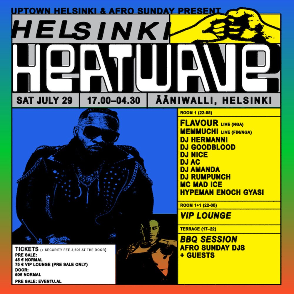 Helsinki Heatwave #4: FLAVOUR (NGA)