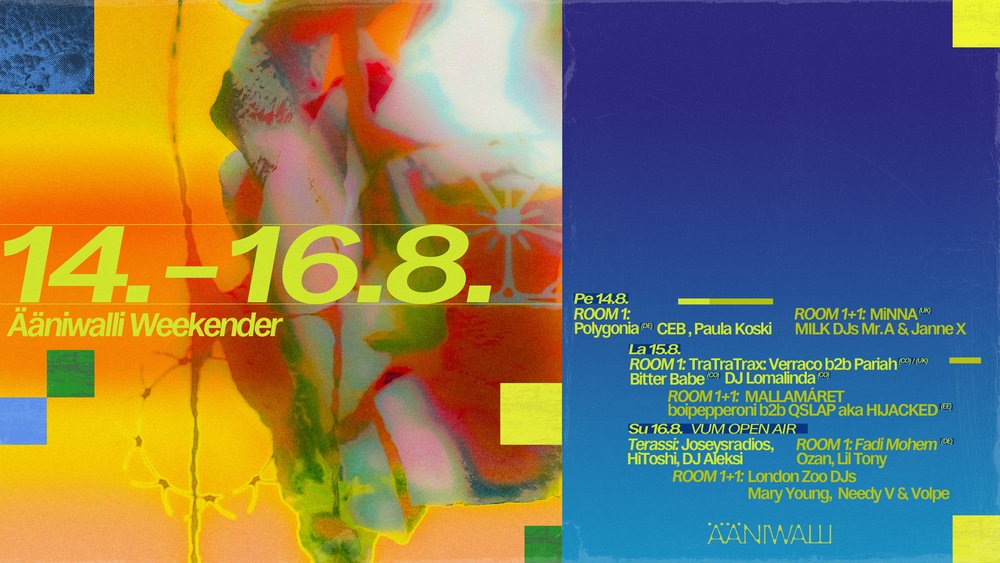 Ääniwalli Weekender: Polygonia (DE), MiNNA (UK)