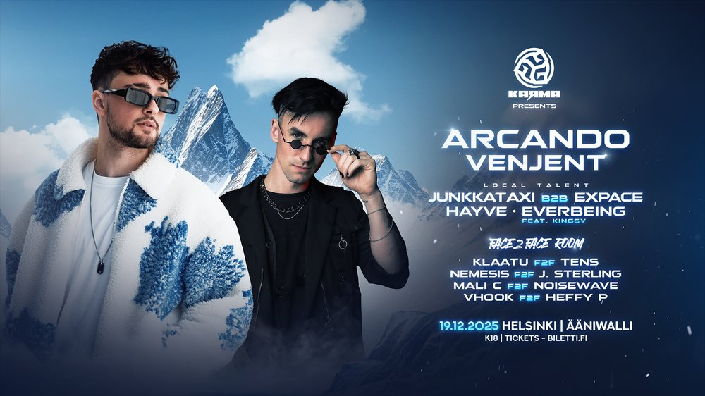 Karma DnB presents: Arcando & Venjent