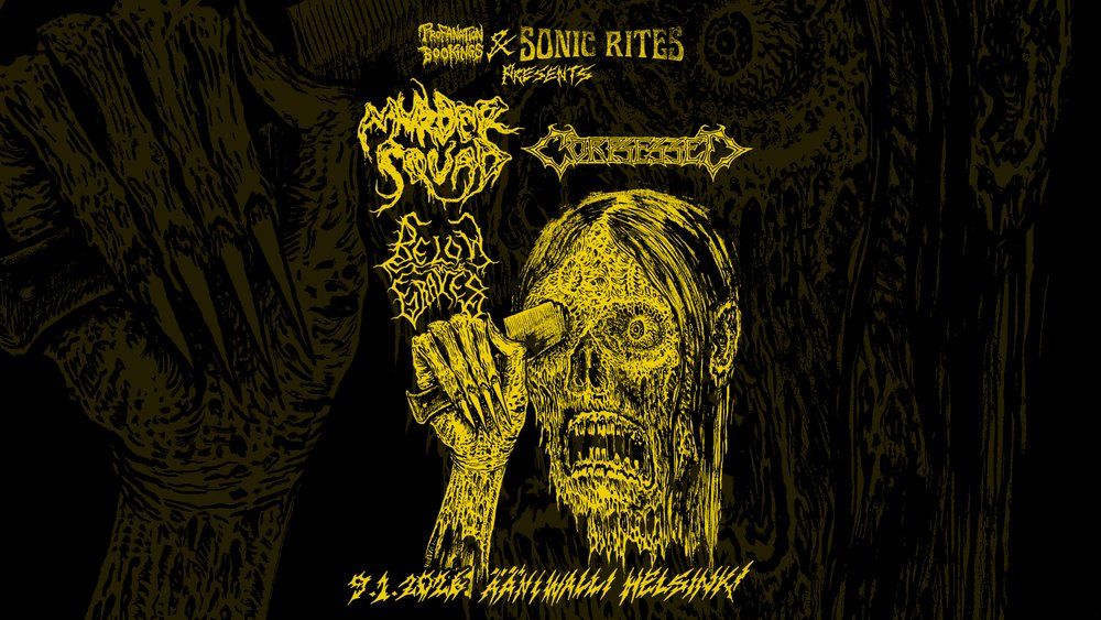 Murder Squad (SE), Corpsessed, Below The Graves