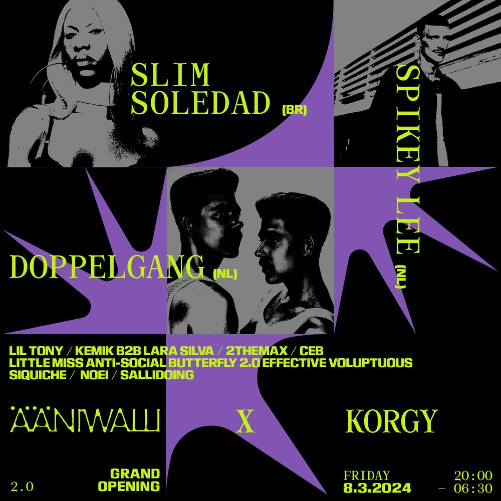 Ääniwalli 2.0 Grand Opening x Korgy