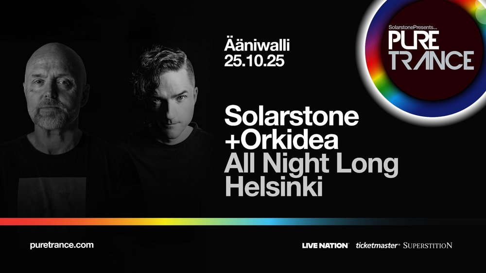 Pure Trance 2025 – Solarstone (UK) & Orkidea All Night Long