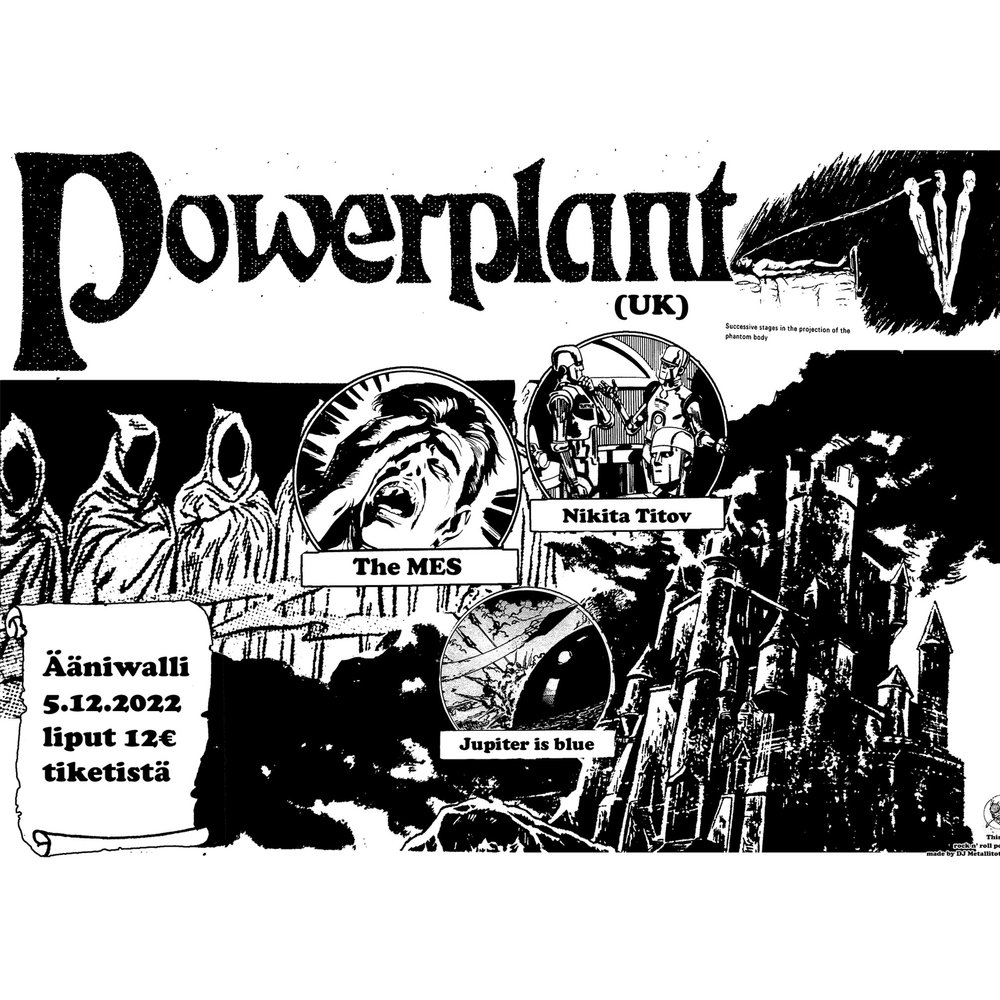 Powerplant (UK), The Mes, Nikita Titov, Jupiter Is Blue