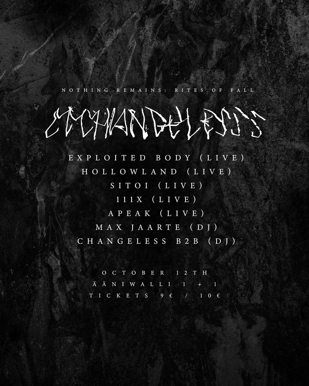 Changeless - Nothing Remains: Rites of Fall