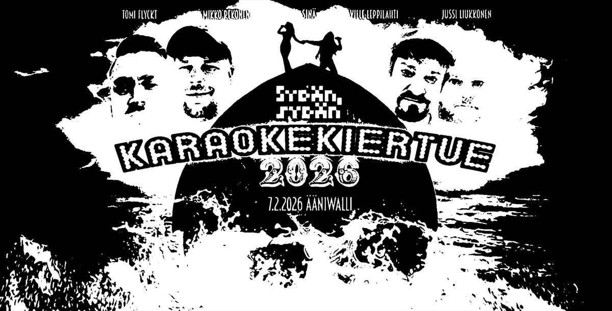 SYDÄN, SYDÄN – KARAOKEKIERTUE 2026